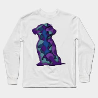 Shih Tsu cut art Long Sleeve T-Shirt